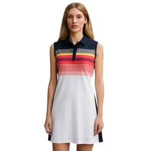 Callaway Opti-Dri Sun Protection White Sleeveless Active Dress Size M - NWT